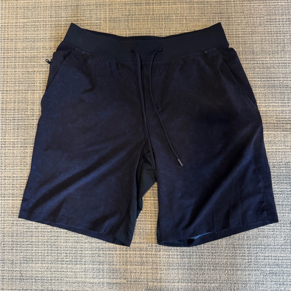 Men's Lululemon Navy Performance Drawstring Shorts